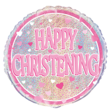 STANDARD PINK CHRISTENING PRISMATIC